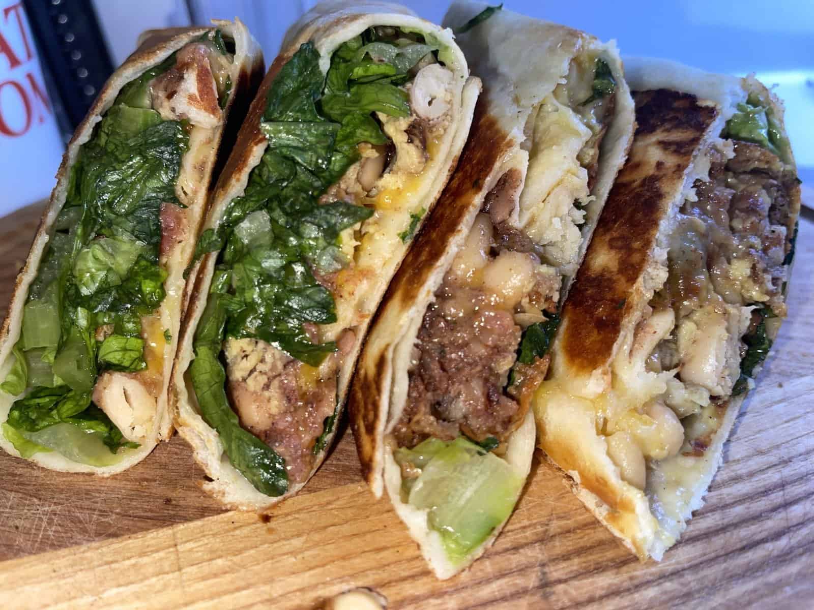 Vegan breakfast wrap-image