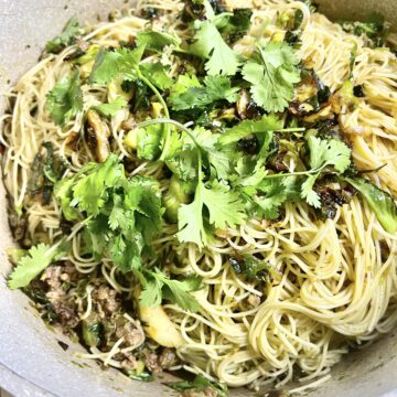 Asian Angel Hair Stir Fry