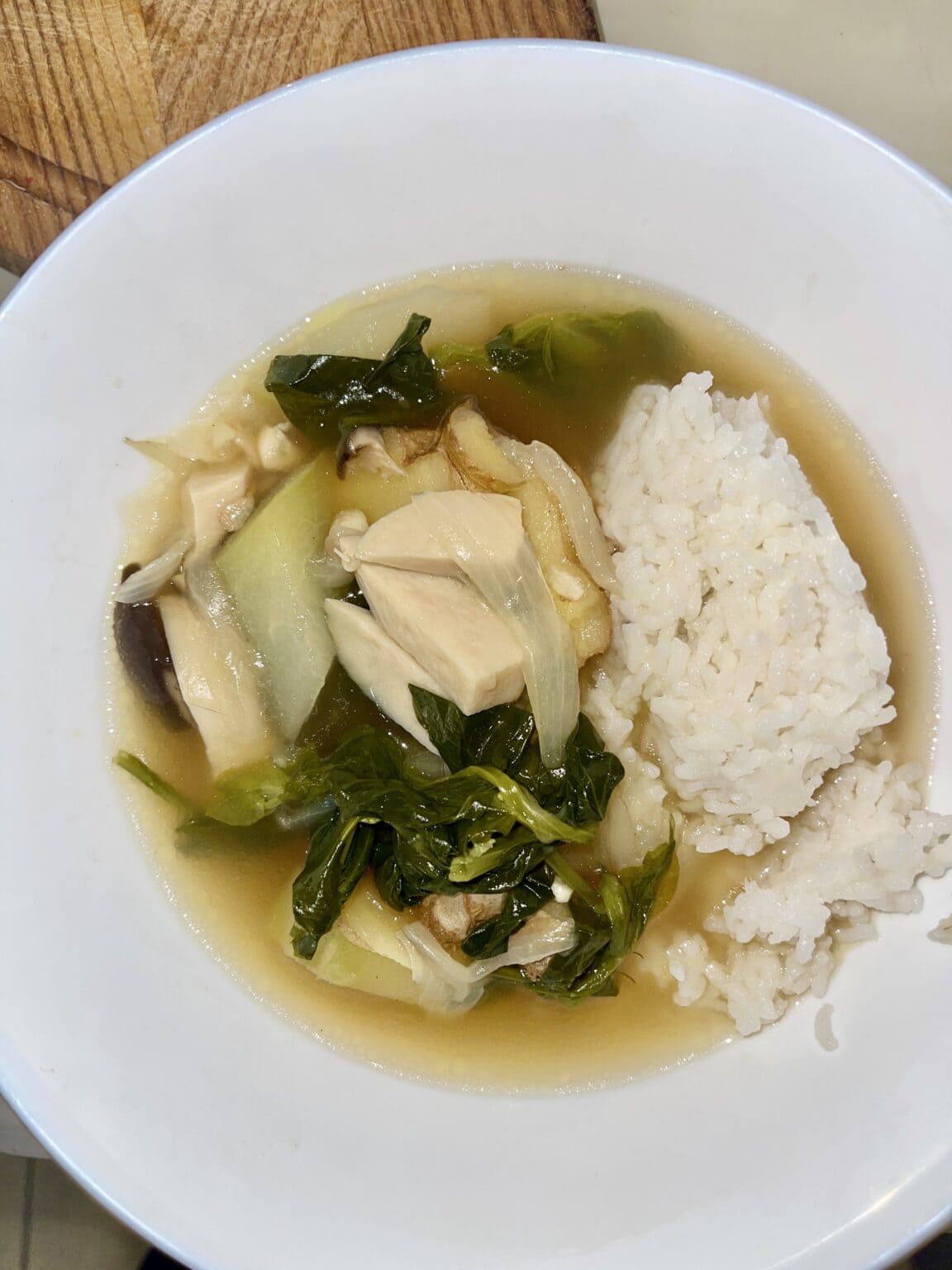 Vegan Tinola Recipe - Make Pure Thy Heart