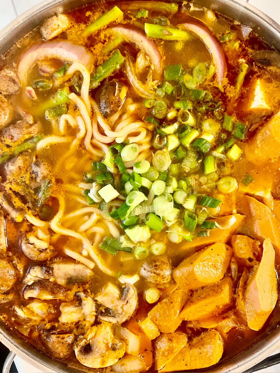 Vegan Budae Jjigae