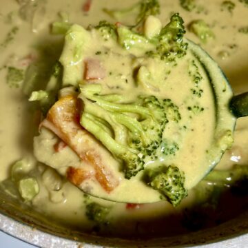Vegan Broccoli Cashew Cheddar Soup Recipe