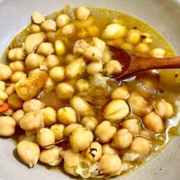 Soothing chickpea soup for nourishing the body and soul. Perfect for a wholesome, heartfelt meal with emotional and physical healing benefits.