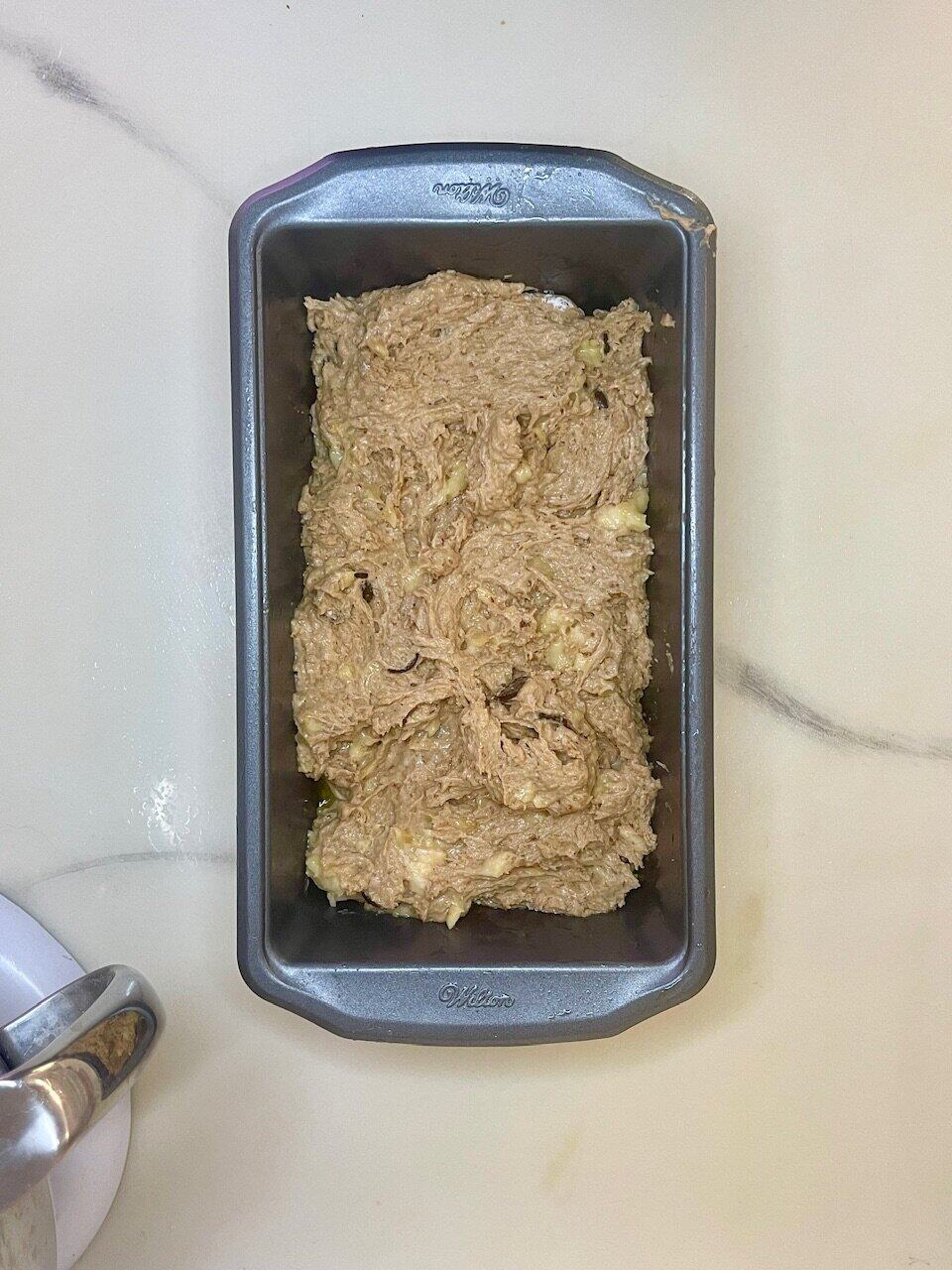 Creamy tuna casserole in a baking dish for healthy comfort food.