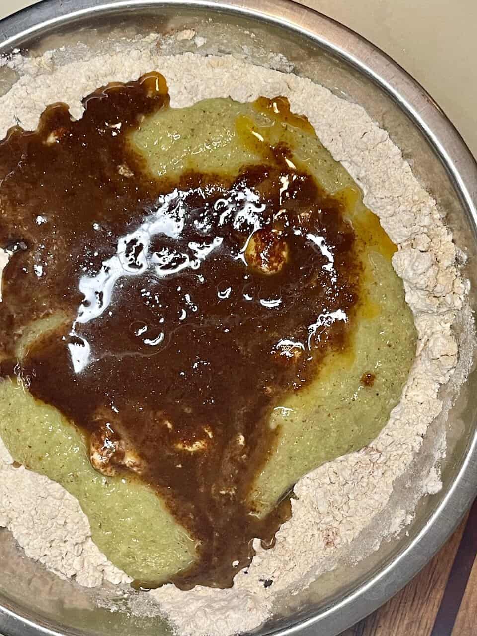 high-protein-vegan-zucchini-banana-bread