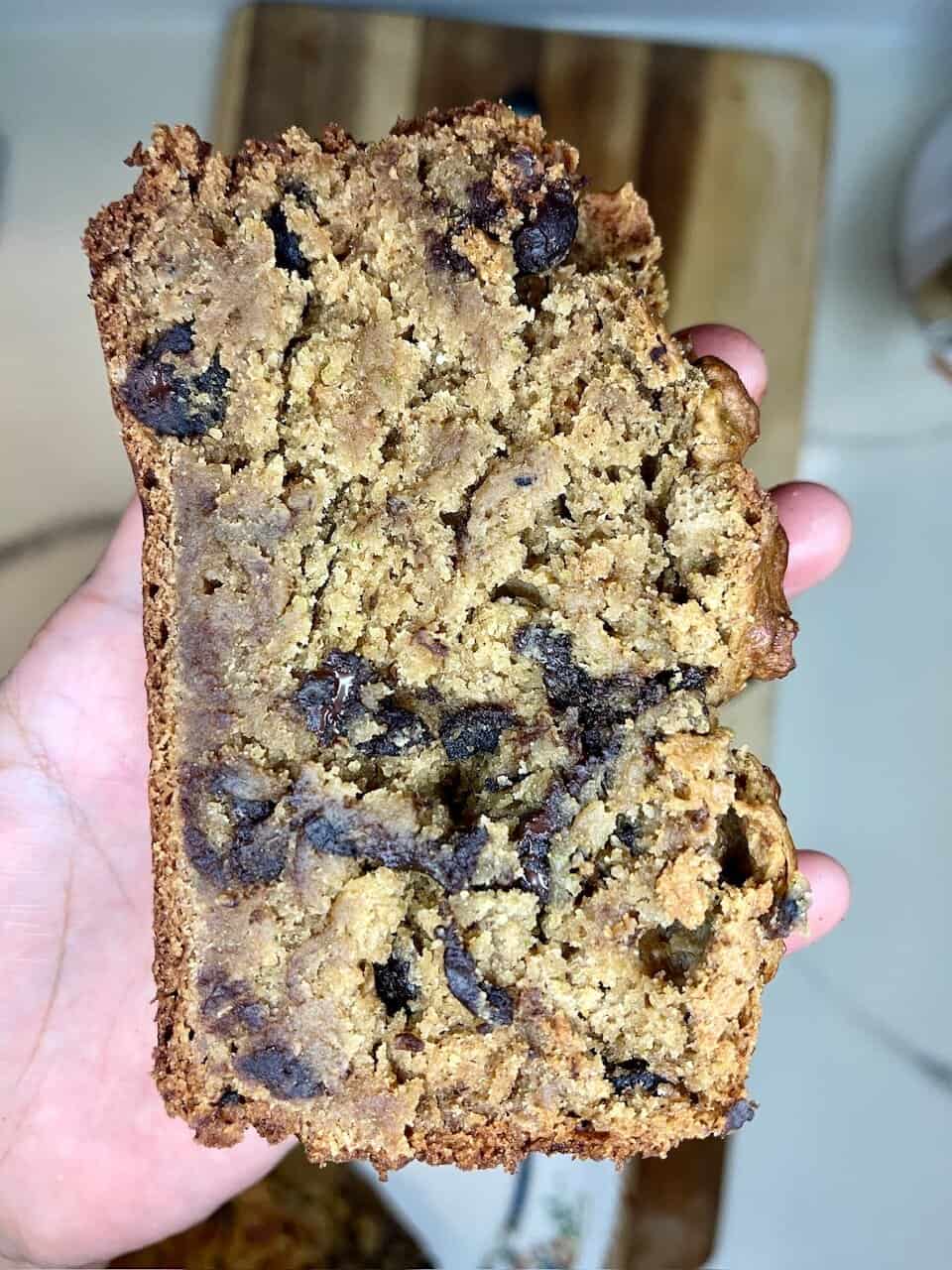 Delicious homemade chocolate chip cookie cake, perfect for comforting dessert cravings.