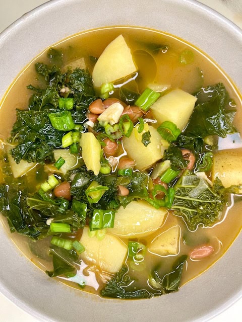 Cozy Vegan Potato Kale Soup – A Hearty One-Pot Comfort-image